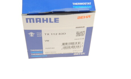 Фото 7 - Термостат системи охолодження Knecht / Mahle TX 112 83D