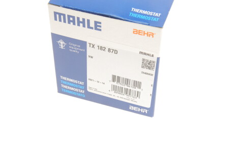 Фото 4 - Термостат системи охолодження Knecht / Mahle TX 182 87D (TX18287D)