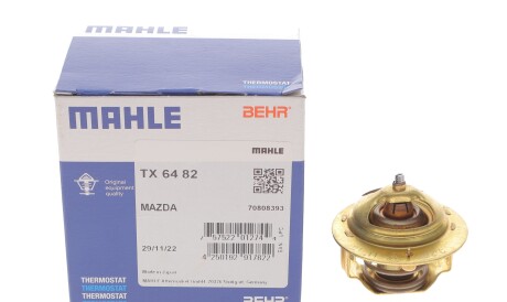 Фото 2 - Термостат системы охлаждения Knecht / Mahle TX 64 82