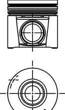 Поршень - KOLBENSCHMIDT 40285620