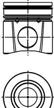 Поршень - KOLBENSCHMIDT 40588610