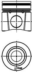 Поршень (діаметр 103мм, +1,00) CUMMINS C50D5P - KOLBENSCHMIDT 40588620