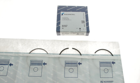 Фото 2 - Кільця поршневі KOLBENSCHMIDT 800056210000