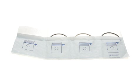 Фото 2 - Кольца поршневые KOLBENSCHMIDT 800075810000