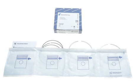 Фото 2 - Кільця поршневі KOLBENSCHMIDT 800113810050