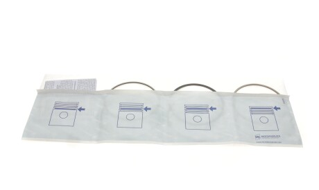 Фото 2 - Кольца поршневые KOLBENSCHMIDT 800122310000