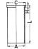 Гільза циліндра OM364 STD (97x100.4x222) - (3520111810, A3520111810) KOLBENSCHMIDT 89178190 (фото 1)