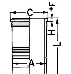Гильза цилиндра - KOLBENSCHMIDT 89390110