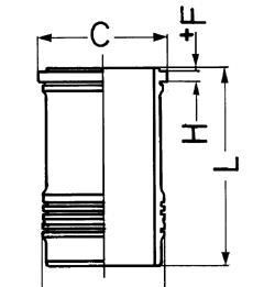 Гильза цилиндра - KOLBENSCHMIDT 89420110