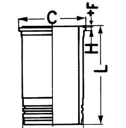Гільза циліндра - KOLBENSCHMIDT 89902110