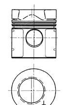 Поршень - KOLBENSCHMIDT 91598600