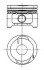 Поршень двигуна VW ABD 1,4B 75,00 STD - (030107065AJ, 030107065R) KOLBENSCHMIDT 92228600 (фото 1)