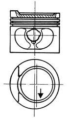 Поршень VAG 81,26 - KOLBENSCHMIDT 93872610