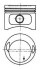 Поршень, комплект MB 190E(201),230E(123/124),230GE - (1020300337, 1020301019, 1020301419) KOLBENSCHMIDT 93968610 (фото 1)