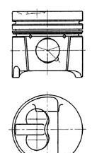 Поршень - KOLBENSCHMIDT 94786710