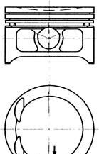 Поршень - KOLBENSCHMIDT 97363620
