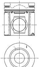 Поршень - KOLBENSCHMIDT 99353600