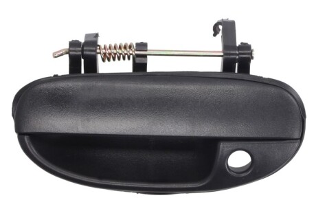 Ручка дверей передн Лів (зовнішн, з отвором для замка, чорн) DAEWOO LANOS 1.3/1.5/1.6 02.97- - KOREA RB0036