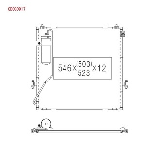 Фото 2 - Радіатор кондиціонера KOYORAD CD030917