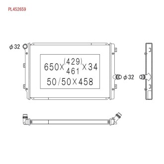 Радиатор - KOYORAD PL452659