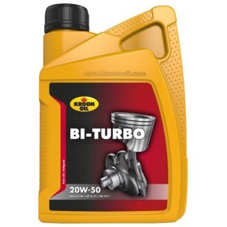 Моторное масло BI-Turbo 20W-50, 1 л - KROON OIL 00221