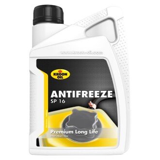 Антифриз-концентрат Premium Long Life SP 16 Concentrate -80°C жовтий, 1л - KROON OIL 32983