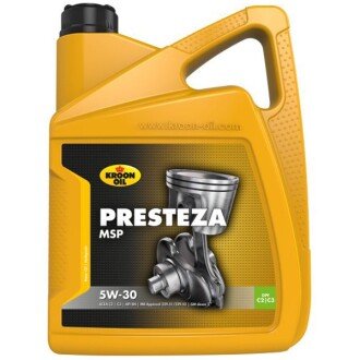 Моторна олива Presteza MSP 5W-30, 5 л - KROON OIL 33229