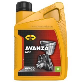 Моторна олива Avanza MSP 0W-30, 1 л - KROON OIL 35941