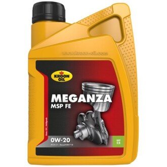 Моторна олива Meganza MSP FE 0W-20, 1 л - KROON OIL 36786