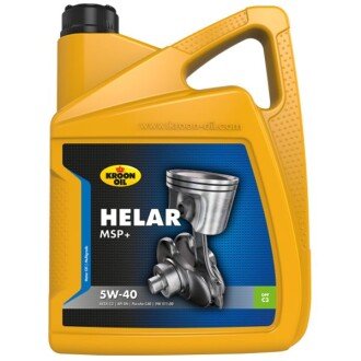 Моторна олива Helar MSP+ 5W-40, 5 л - KROON OIL 36845