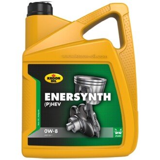 Моторна олива Enersynth (P)HEV 0W-8, 5 л - KROON OIL 37201