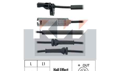 Датчик ABS - KW 460 076