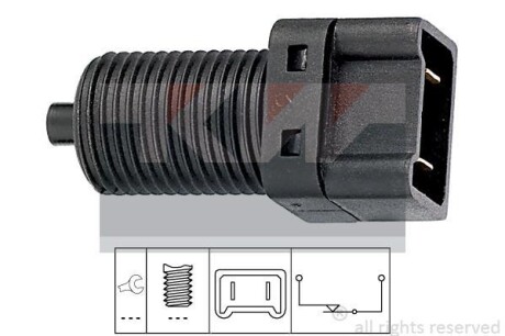Датчик педалі гальм/зчеплення (аналог EPS 1.810.075/Facet 7.1075) - KW 510 075