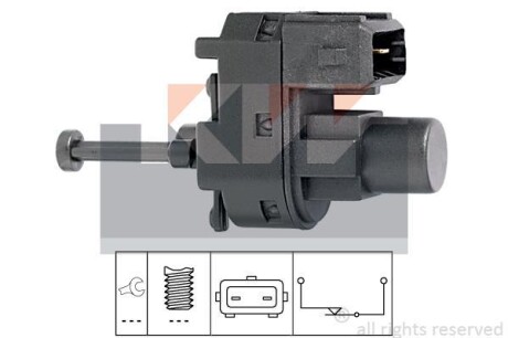 Датчик педалі гальм/зчеплення (аналог EPS 1.810.111 /Facet 7.1111) - KW 510 111