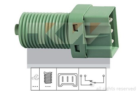 Датчик педалі гальм/зчеплення (аналог EPS 1.810.131 /Facet 7.1131) - KW 510 131