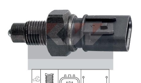 Датчик заднього ходу (аналог EPS 1.860.235/Facet 7.6235) - KW 560 235