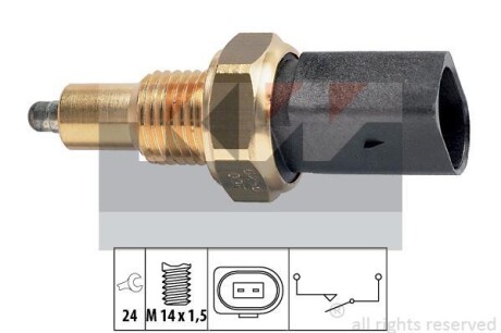 Датчик заднього ходу (аналог EPS 1.860.256/Facet 7.6256) - KW 560 256