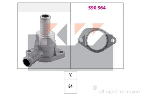 Термостат (аналог EPS 1.880.311 /Facet 7.8311) - (133838, 9614500980) KW 580 311