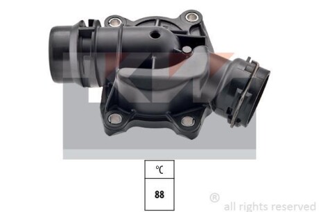 Термостат (аналог EPS 1.880.429/Facet 7.8429) - KW 580 429