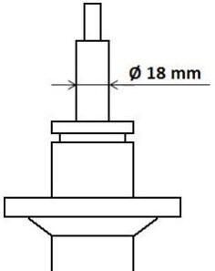 Амортизатор подвески - KYB 3338038