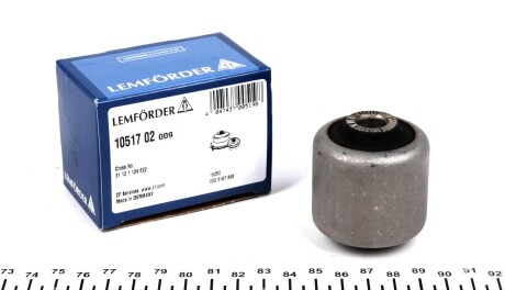 Фото 2 - Сайлентблок рычага LEMFORDER 10517 02 (1051702)