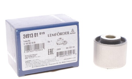 Фото 2 - Сайлентблок рычага LEMFORDER 2491301