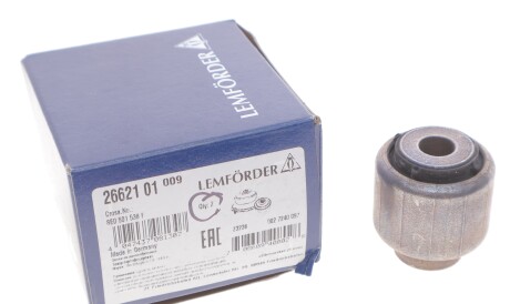 Фото 2 - Сайлентблок важеля LEMFORDER 26621 01 (2662101)