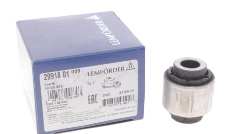 Фото 2 - Сайлентблок рычага LEMFORDER 29918 01 (2991801)