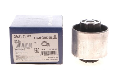 Фото 2 - Сайлентблок важеля LEMFORDER 35451 01 (3545101)