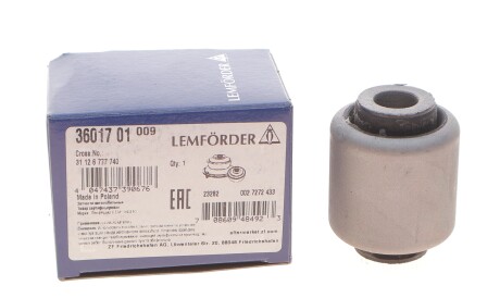 Фото 2 - Сайлентблок важеля LEMFORDER 3601701
