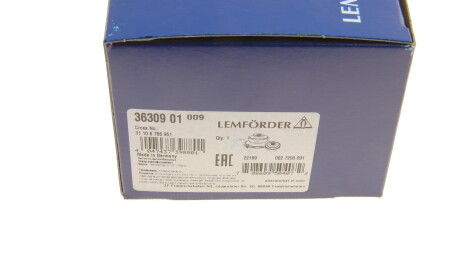 Фото 5 - Сайлентблок рычага LEMFORDER 36309 01 (3630901)