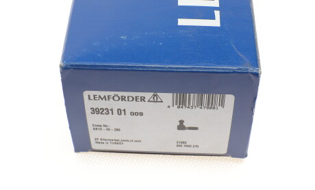 Фото 6 - Рульовий наконечник LEMFORDER 3923101