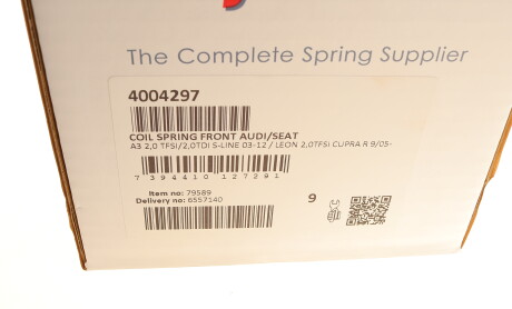 Фото 6 - Пружина підвіски LESJOFORS 4004297