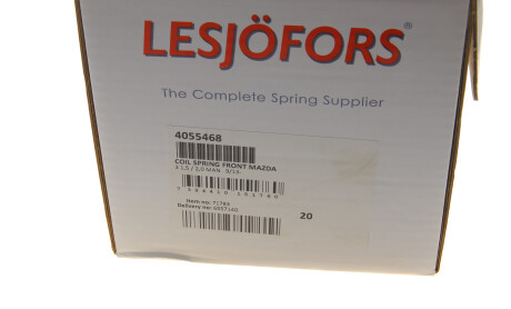 Фото 6 - Пружина підвіски LESJOFORS 4055468